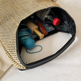 Straw Shopping Bag Retro Casual Women Totes Shoulder Bags