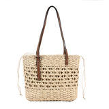 Straw Woven Bag Women's Handbag Shoulder Bag Large Capacity Tote Bag