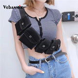 Streetwear Hip Hop Chest Bag Crossbody Fanny Waist Packs