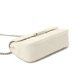 Striped Women Shoulder Bag Chains Crossbody Bags Small Phone Flap