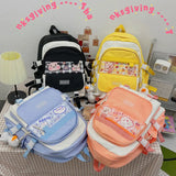 High Capacity School Shoulder Bag Women Laptop Bag Female Travel Backpack