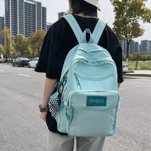 Large-capacity College Schoolbag For Teenage Girl Backpack