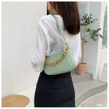 Crocodile Pattern PU Leather Tote Shoulder Bag for Women