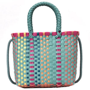 Summer Beach Bag Lady Travel Handbag Women's Woven Shoulder