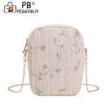 Summer Beach Straw Clutch Bag Women Shoulder Travel Bag