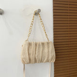 Summer Beach Straw Clutch Woven Bag Women Shoulder Travel Bag