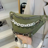 Summer Western Style Small Bag Female All-match Waist Bag Chest Bag
