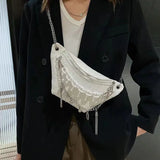 Summer Western Style Small Bag Female All-match Waist Bag Chest Bag