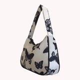 Vintage Waterproof Nylon Top-Handle Women Handbag