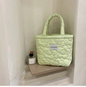 Sweet Girls Student Lunch Bento Bag Women Shoulder Bags