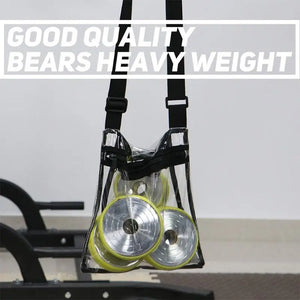 Clear Crossbody Messenger Bag Transparent Handbag for Outdoor Travel