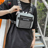 Tactical Chest Bags Unisex Hip Hop Vest Streetwear Bags Casual Nylon Fanny Pack