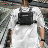 Unisex Tactical Chest Bag Hip Hop Streetwear Vest Casual Fanny Pack