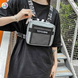 Tactical Chest Bag Unisex Hip Hop Vest Streetwear Bag Casual Nylon Fanny Pack
