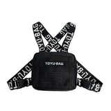 Unisex Tactical Chest Bag Hip Hop Streetwear Vest Casual Fanny Pack