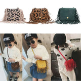 Tassel Mini Messenger Bag Girls Coin Purse Shoulder Bags
