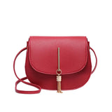 Women Crossbody Bag PU Leather Flap Messenger Sling Bag