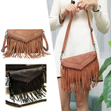 Tassel Women Shoulder Crossbody Bag Envelope Lady Square Bags