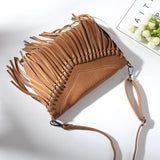 Tassel Women Shoulder Crossbody Bag Envelope Lady Square Bags