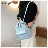 Canvas Travel Backpack Women Mochila Feminina