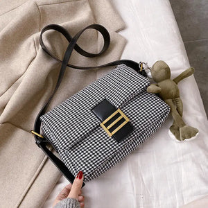 Temperament Small Square Clutch Crossbody Bag