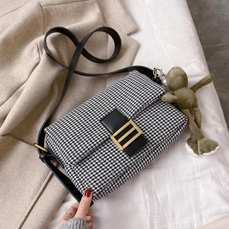 Temperament Small Square Clutch Crossbody Bag