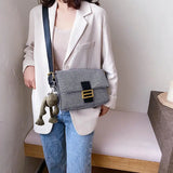 Temperament Small Square Clutch Crossbody Bag