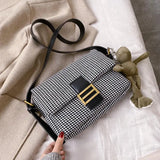 Temperament Small Square Clutch Crossbody Bag