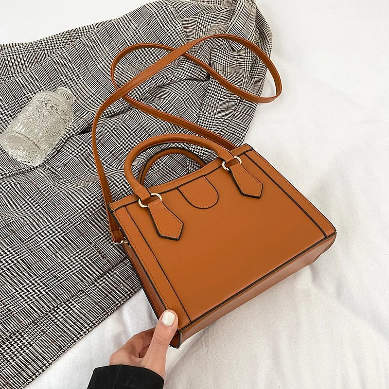 Texture Tote Large-capacity Crossbody Bag Spring Summer Style Handbag