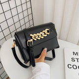 Thick Chain Crossbody Bag Women Shoulder Messenger Purse
