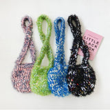 Thick Line Crochet Women Handbags Knitting Shoulder Bags Candy Woven Crossbody B