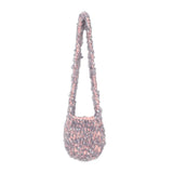 Thick Line Crochet Women Handbags Knitting Shoulder Bags Candy Woven Crossbody B