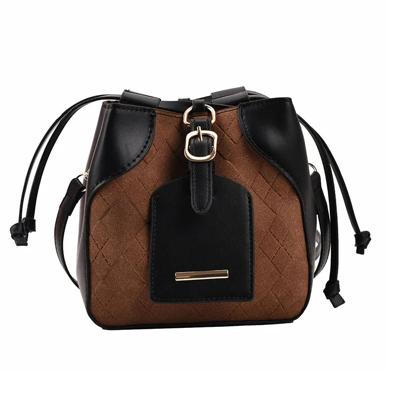 Faux Suede Crossbody Bag Famous PU Shoulder Bag