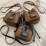 Faux Suede Crossbody Bag Famous PU Shoulder Bag