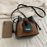 Faux Suede Crossbody Bag Famous PU Shoulder Bag