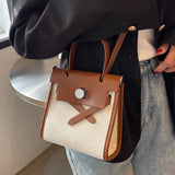 Casual Crossbody Bag Pu Leather Shoulder Bag For Women