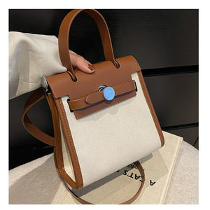 Casual Crossbody Bag Pu Leather Shoulder Bag For Women