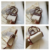 Casual Crossbody Bag Pu Leather Shoulder Bag For Women