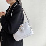 Stone Pattern Crossbody Bag Large Size Tote Bag