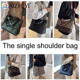 Autumn Winter Women's Tote Messenger Bag Large Capacity Office Purse