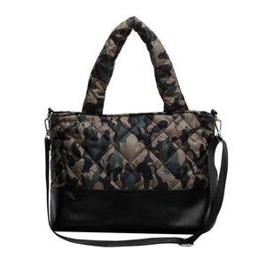 Large Capacity Tote Messenger Bag for Women, Autumn Winter Ladies Purse