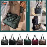 Large Capacity Tote Messenger Bag for Women, Autumn Winter Ladies Purse