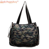 Large Capacity Nylon Crossbody Bag for Ladies