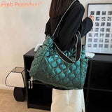 Large Capacity Nylon Crossbody Bag for Ladies