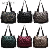 Large Nylon Crossbody Tote Messenger Bag