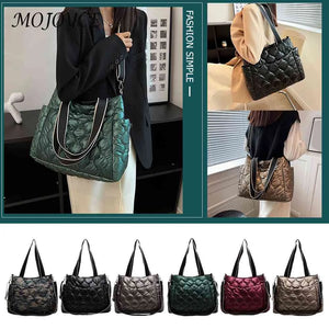 Large Nylon Crossbody Tote Messenger Bag