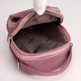Women's High Capacity Crossbody Bag, Patent Nylon Tote