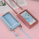 Small Crossbody Bag for Women PU Leather Cell Phone Mini Messenger Purse