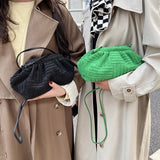 Towel Cloud Crossbody Bag Small Dumpling Bags Women Handbags Ladies Shoulder Bag