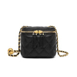 Stiletto Small Diamond Chain Square Bag